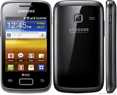 Samsung Galaxy Y Duos S6102B Preto com Dual Chip.