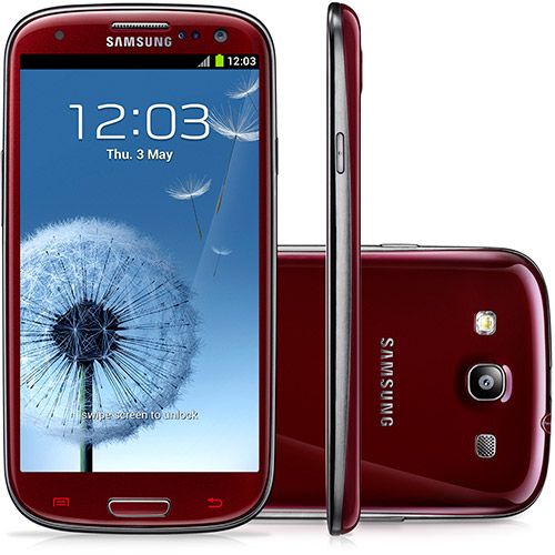 Samsung Galaxy S III I9300 Garnet Red Android 4.0 3G